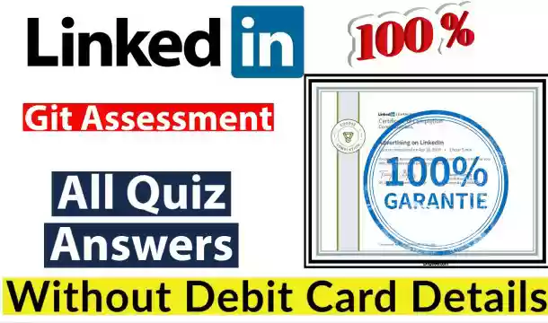 LinkedIn GIT Skill Assessment Answers 2021(💯Correct)