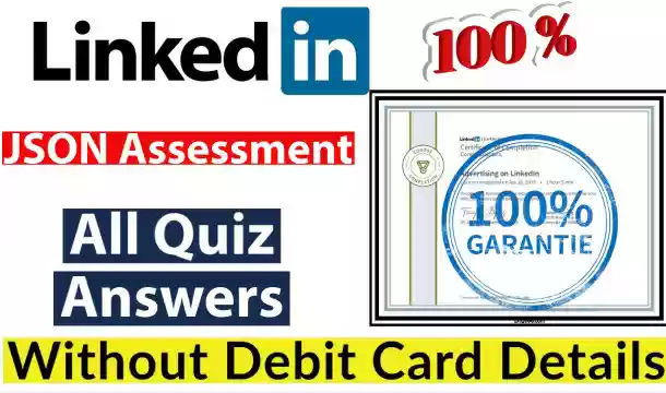 LinkedIn Skill Assessment | JSON Assessment Answers