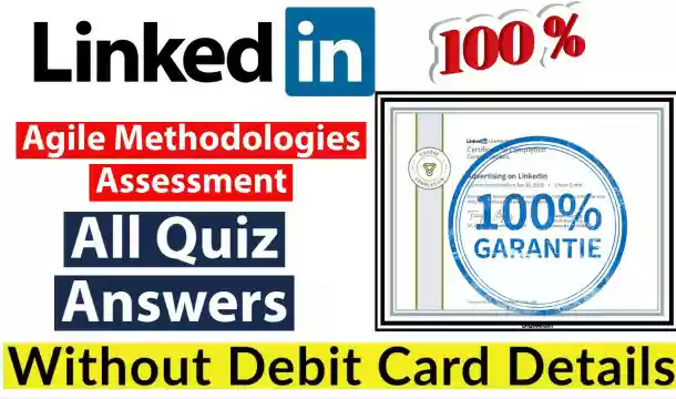 LinkedIn Agile Methodologies Skill Assessment Answers 2021