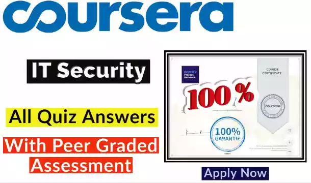 IT Security Coursera Quiz & Assessment Answers | Google IT Support Professional Certificate in 2021