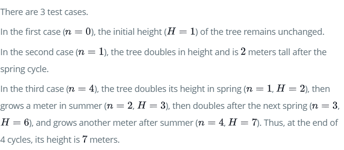 Utopian Tree in Algorithm | HackerRank Programming Solutions | HackerRank Problem Solving Solutions in Java [💯Correct]