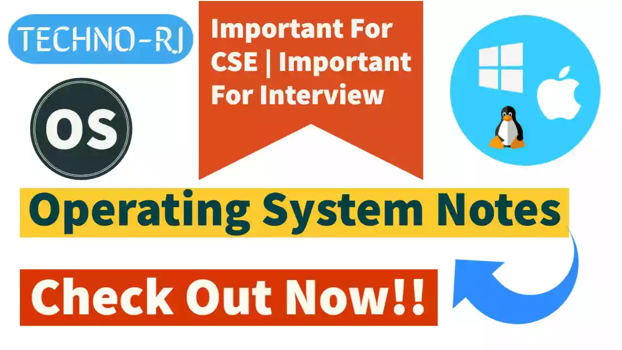 Best Operating System Notes in 2022 | Last Minute Notes | Operating System Overview